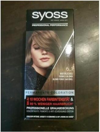 Produktbild Syoss Permanente Coloration (6_1 Natürliches Dunkelblond)