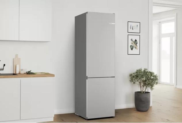 Immagine prodotto Bosch Hausgeräte Serie 4, Combinazione frigo-congelatore a libera installazione con sezione freezer sottostante, 203 (363 l)