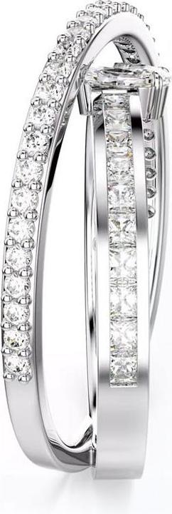 Immagine prodotto Swarovski Anello Hyperbola Vari tagli Bianco (55)