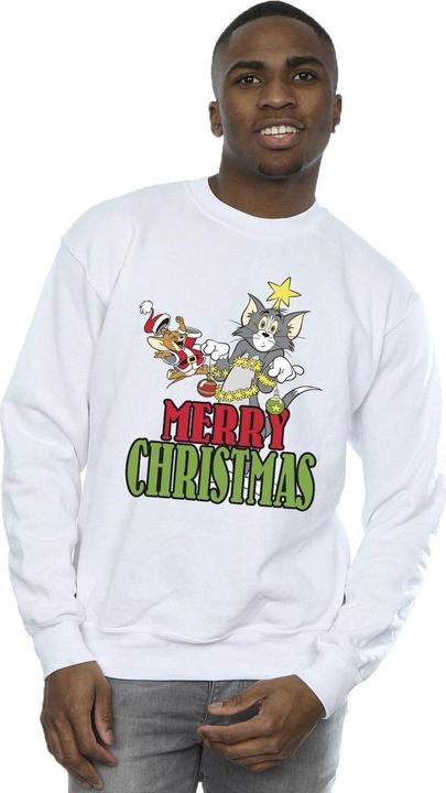 Produktbild Tom & Jerry Merry Christmas Baubles Sweatshirt (4XL)