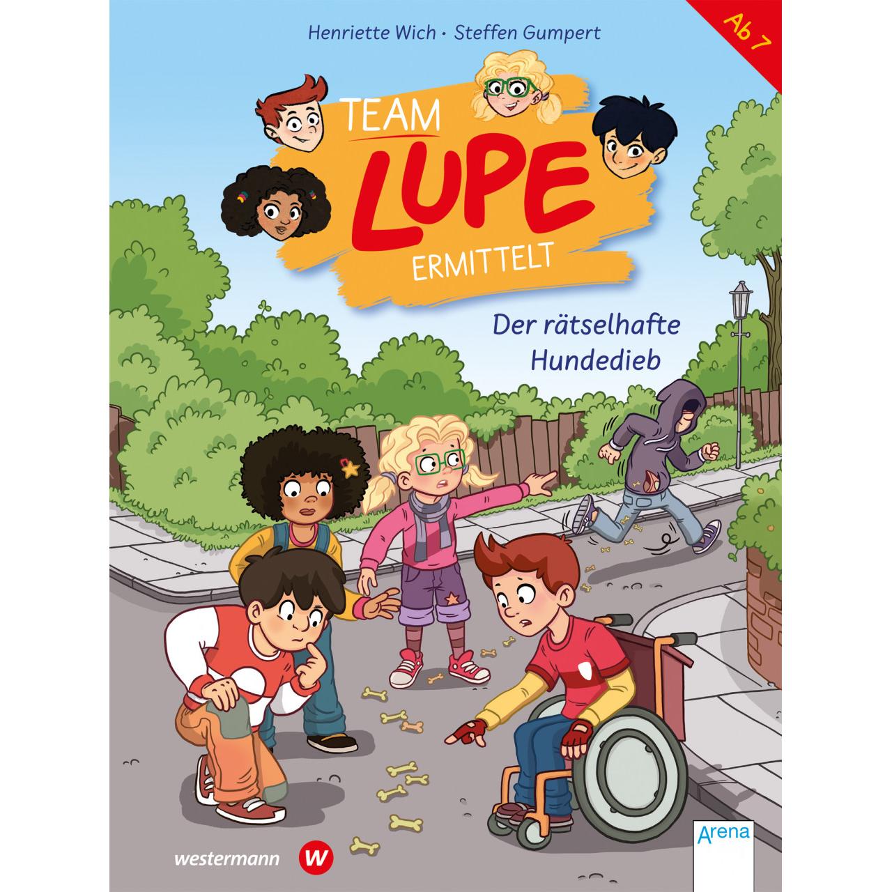 TEAM LUPE ermittelt (1). Der rätselhafte Hundedieb, Kinderbücher von Steffen Gumpert, Henriette Wich