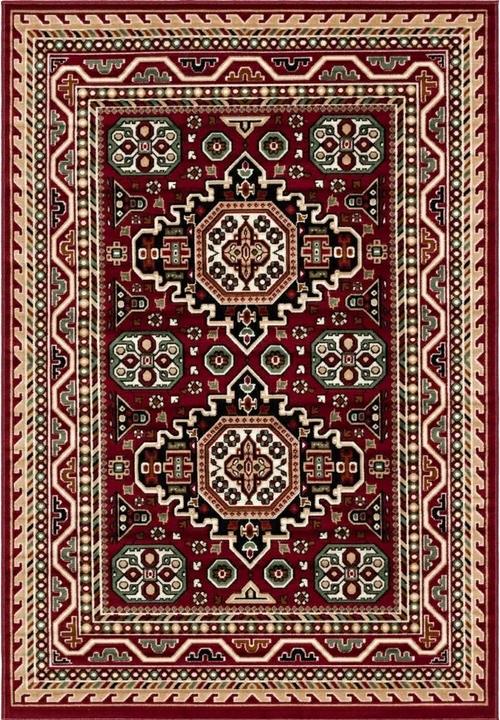 Beige, Hellbraun, Elfenbein, Rot