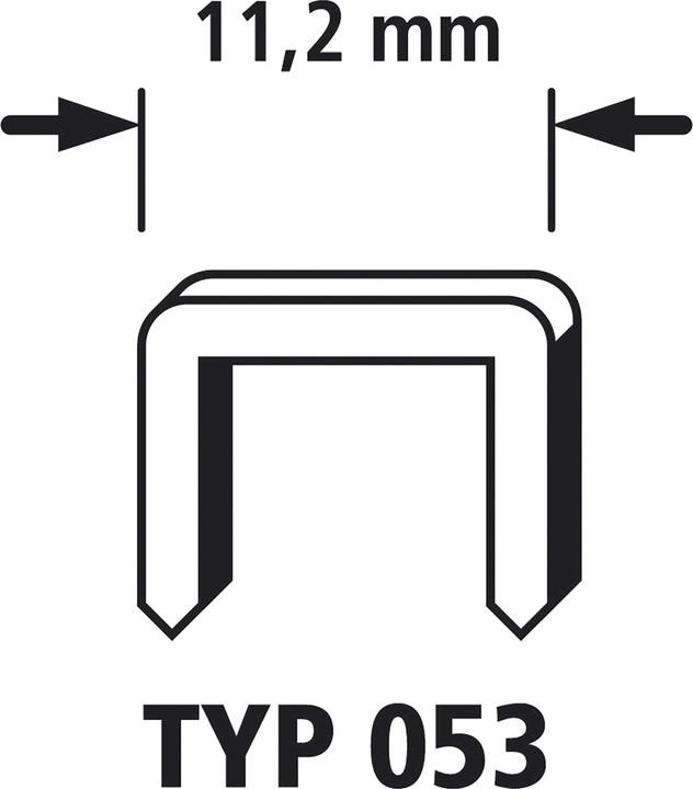 Actual product image wolfcraft 1 tacocraft P 14+ - Hand tacker art.