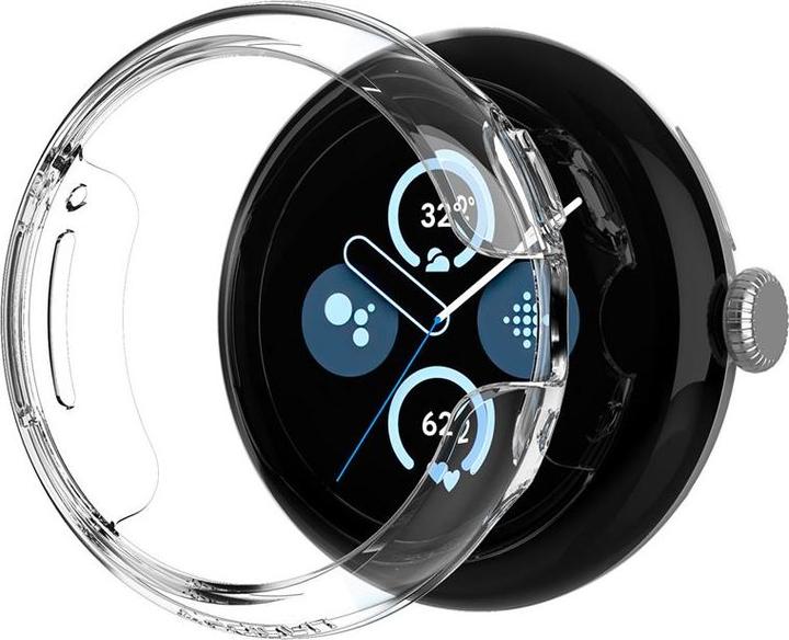 Actual product image Spigen Thin Fit crystal clear - Google Pixel Watc