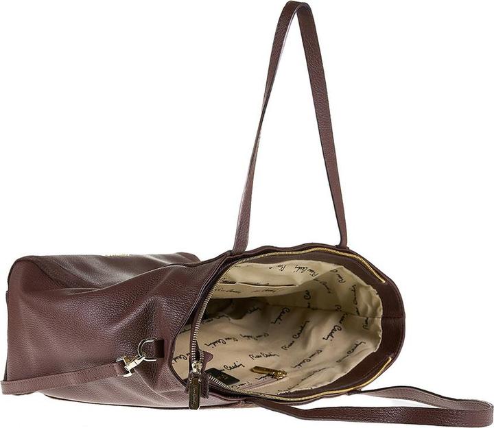 Actual product image Pierre Cardin Damenhandtasche Made In Italy - Modell Erisia Plus - 100% Leder - 48.0 X 30.0 X 16.0 Cm