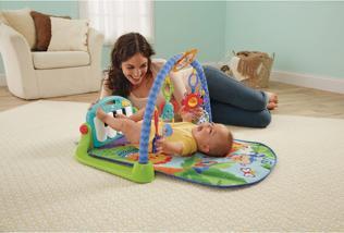 Produktbild Mattel Rainforest Piano-Gym