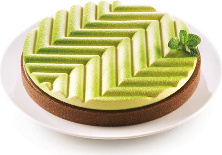 Actual product image Silikomart Silicone mold - Kit Tarte - Graphique (23 cm)