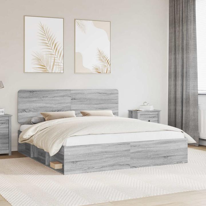 Image du produit vidaXL Moderner Bettrahmen (200 x 200 cm)