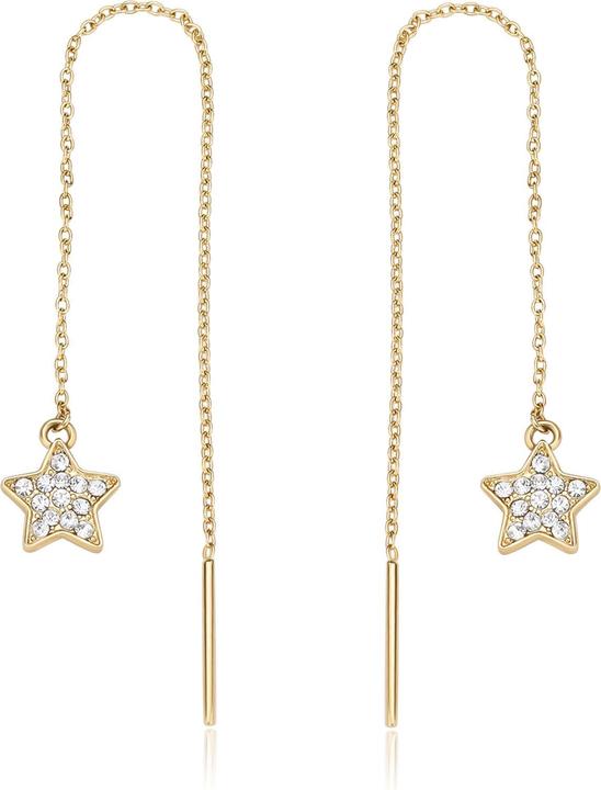 Sagapo S'Agapµ - Orecchini giocosi placcati oro Stelle Aurora SAR55