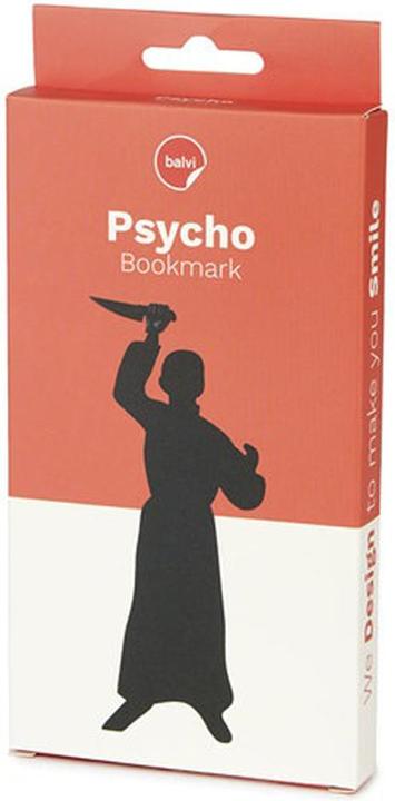 Produktbild Balvi Buchzeichen PSYCHO