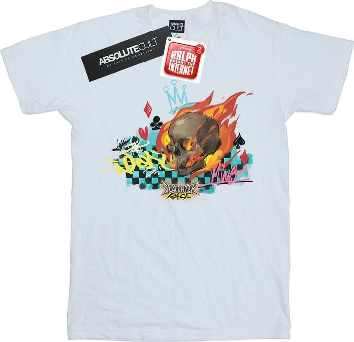 Disney Wreck It Ralph Race Skull TShirt (S)