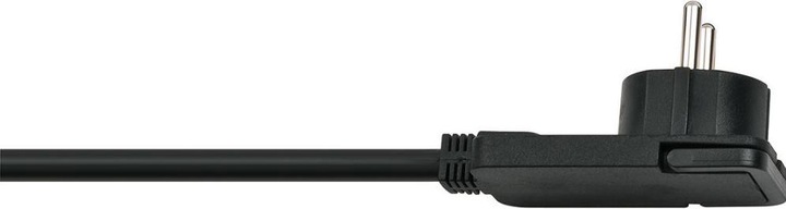 Actual product image Brennenstuhl Extension cable with angled flat plug (2 m, CEE 7/3)