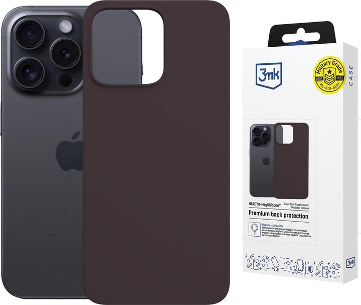 Immagine prodotto 3MK Hardy MagSilicone Case für iPhone 14 Pro Max - Lila (Apple iPhone 14 Pro Max)