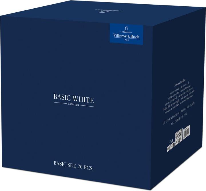 Image du produit Villeroy & Boch Basic White (20 pcs)
