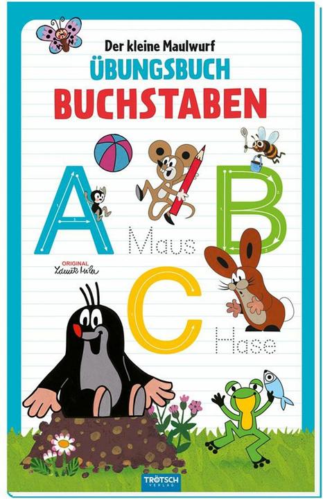 Produktbild Trtsch Der kleine Maulwurf bungsbuch Buchstaben (Deutsch, Trötsch Verlag GmbH & Co.KG, 2024)