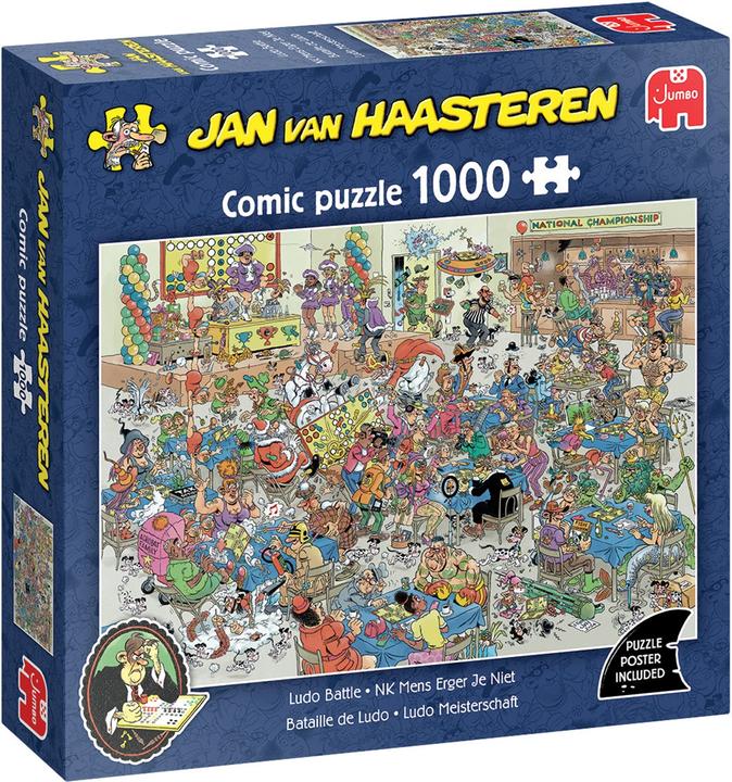 Jan van Haasteren Ludo Battle (1000 pieces)