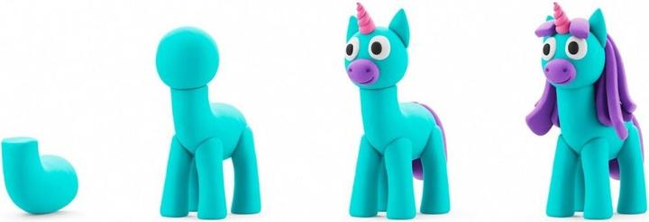 Image du produit Hey Clay – Rainas Regenbogen-Einhorn