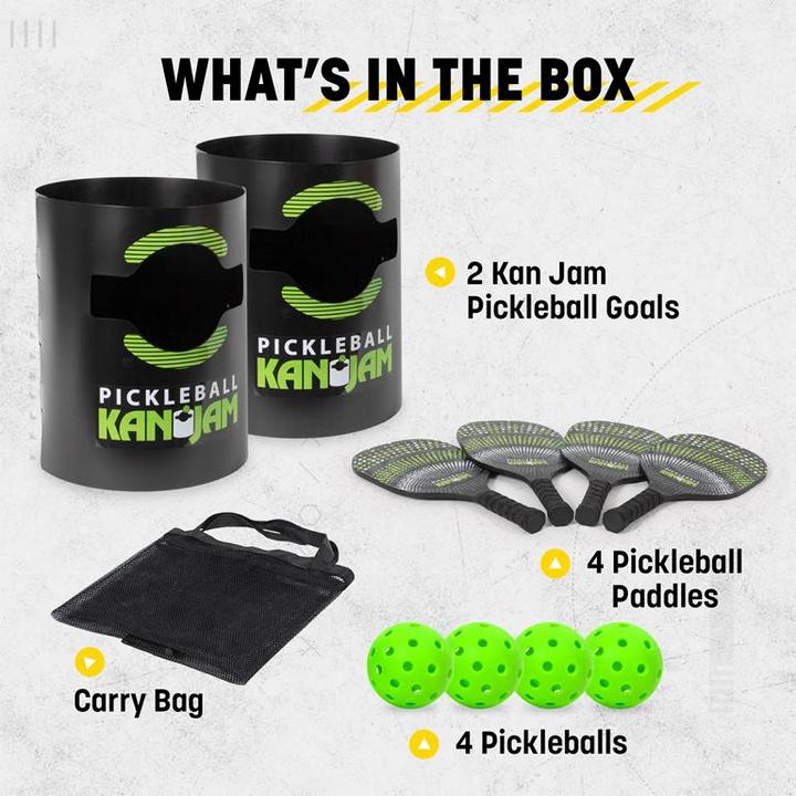 Actual product image Kanjam Pickleball travel Pack and Go