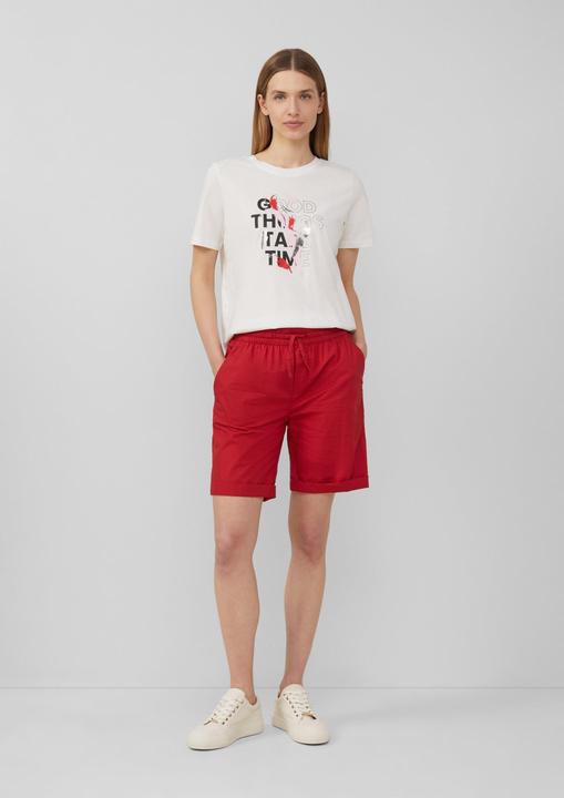 Produktbild S.Oliver Hose Leichte Relaxed-Fit-Shorts aus Baumwollmix (46)