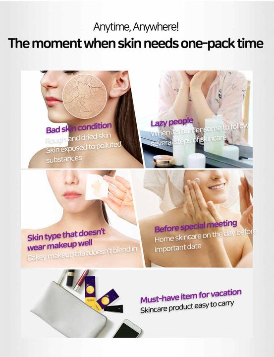 Actual product image Frudia Blueberry Honey Overnight Mask (5 ml)