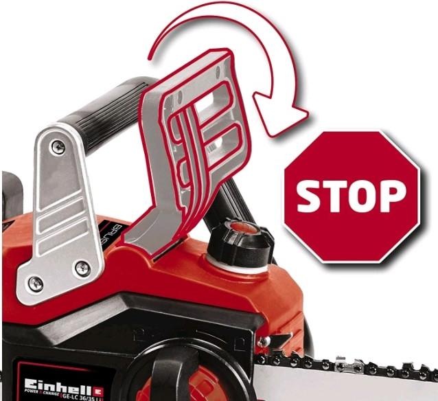 Image du produit Einhell GE-LC 36/35 Li Solo (Tronçonneuse à batterie)
