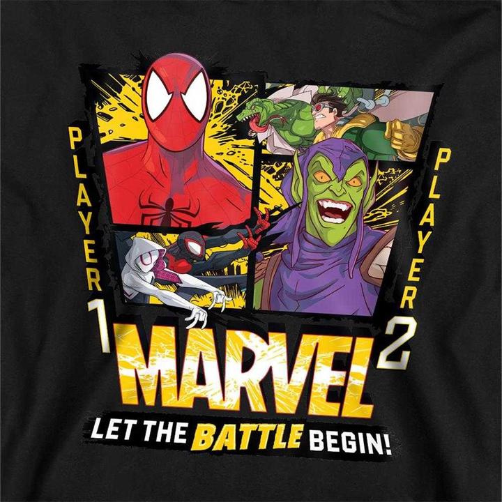 Image du produit Spiderman - Sweat à capuche LET THE BATTLE BEGIN - Enfant (128)