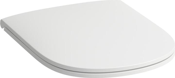 ROCA WC seat Slim LUA m De removable with soft-closing mechanism white