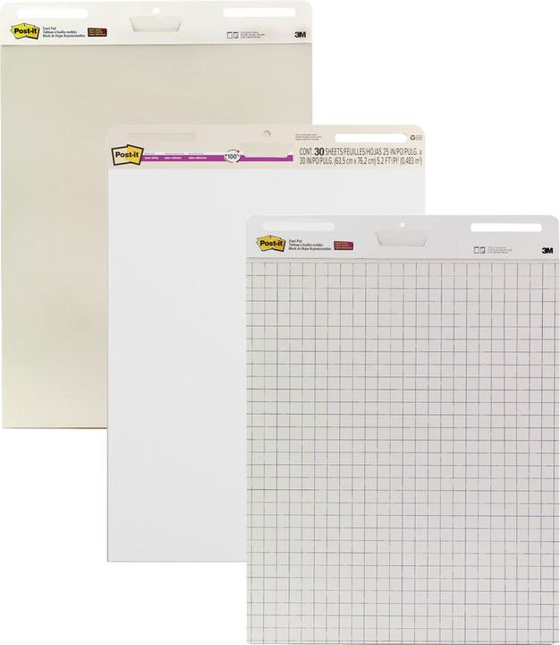 Produktbild Post-it Notizzettel Meeting Chart Kariert (63.5 x 77.5 cm)
