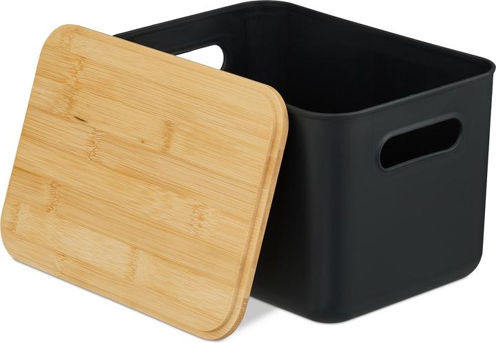 Actual product image Relaxdays 2x storage box (26 cm, 2x)