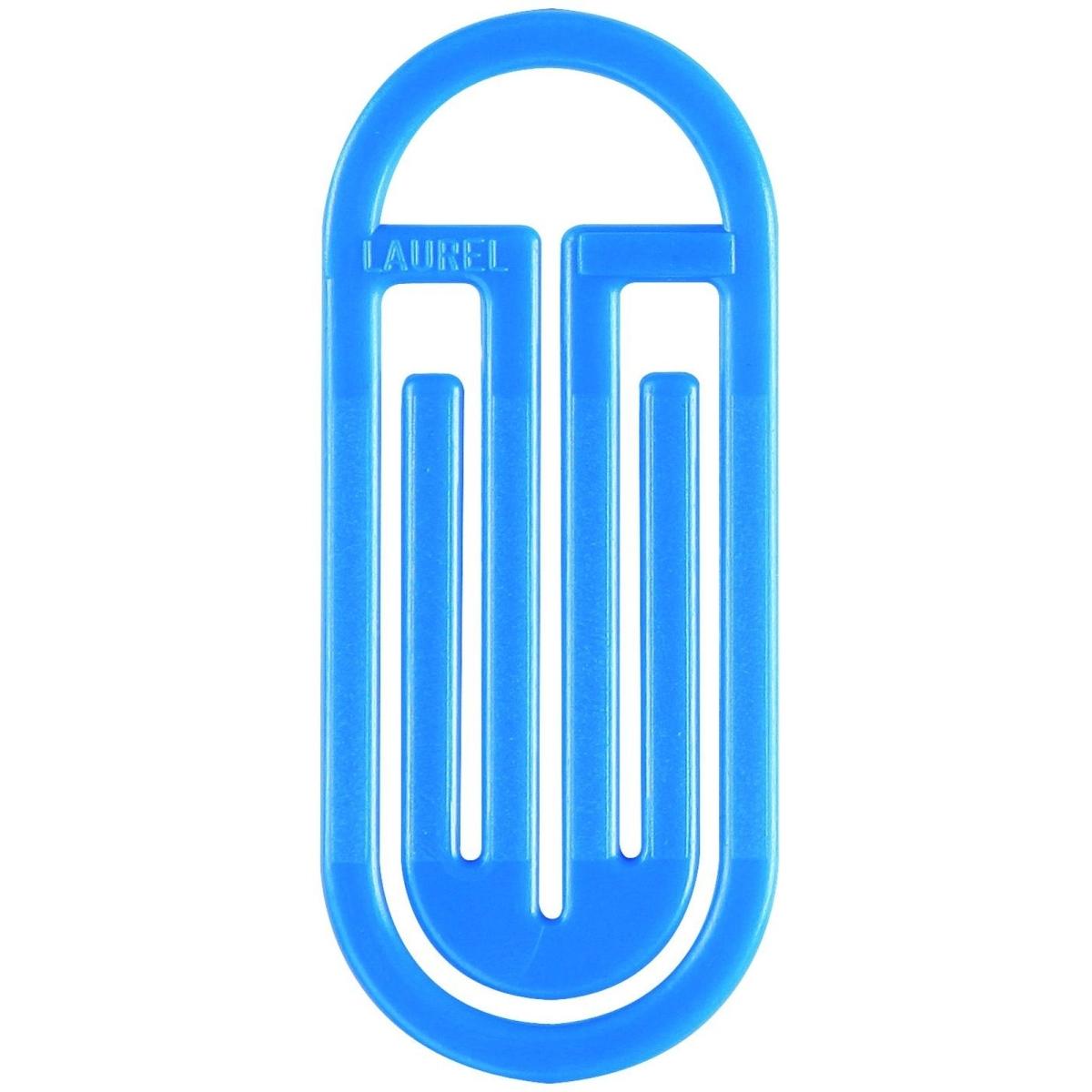 Laurel, Büroklammer, Büroklammern King Klip mit Bogen 50/62mm VE=100 Stück blau (1 x)