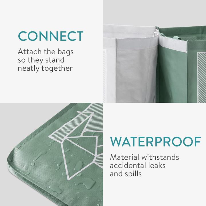 Produktbild Navaris 4er-Set Recycling Taschen (38.70 l)