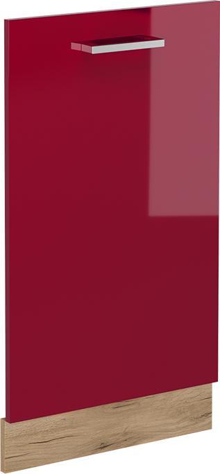 Gold power oak, Red, Red high gloss