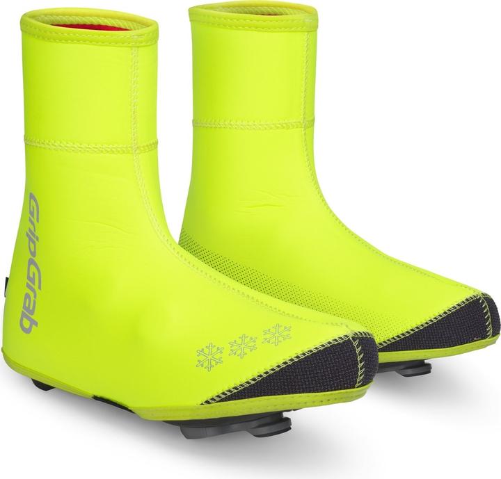 Actual product image GripGrab Arctic Waterproof Hi-Vis Thermal Shoe Covers (S)