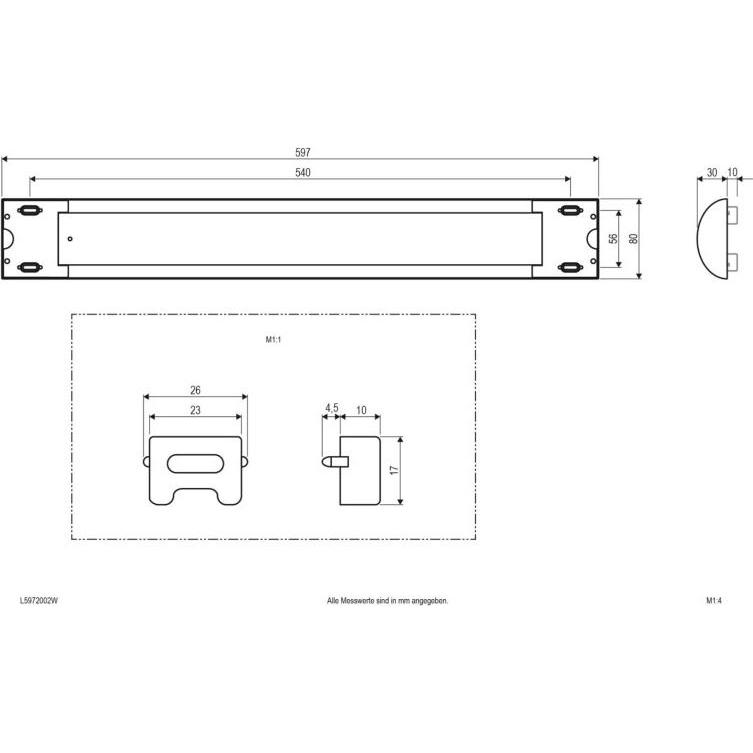 Thumbnail - EVN-Lichttechnik, Wandleuchte + Deckenleuchte, LED-Anbauleuchte (2041 lm)