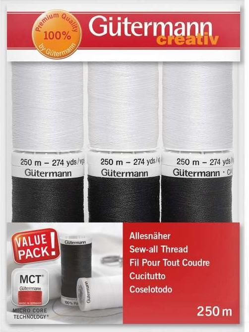 Immagine prodotto Gütermann Set 6x Tutte le cucitrici 250m (250 m)