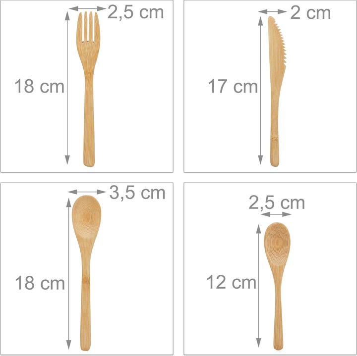 Image du produit Relaxdays Set à couverts (41 pcs, Set de couverts)