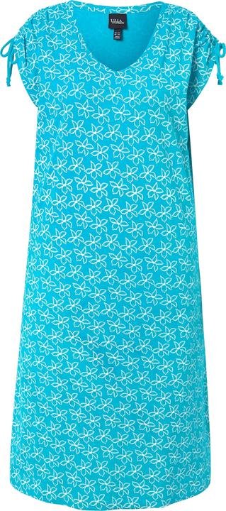 Produktbild Ulla Popken Midikleid, Blüten, A-Linie, V-Ausschnitt, ärmellos (50, 52)