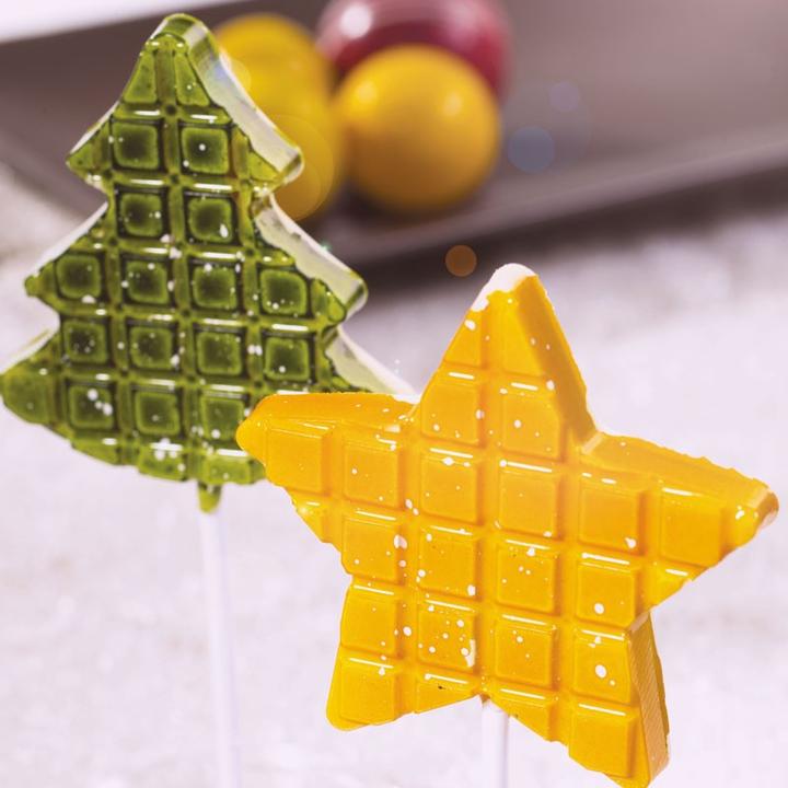 Image du produit Martellato Moule à chocolat Lollipop Noël