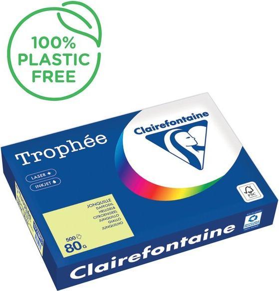 Immagine prodotto Clairefontaine Carta universale Trophée colorata (80 g/m², A4)