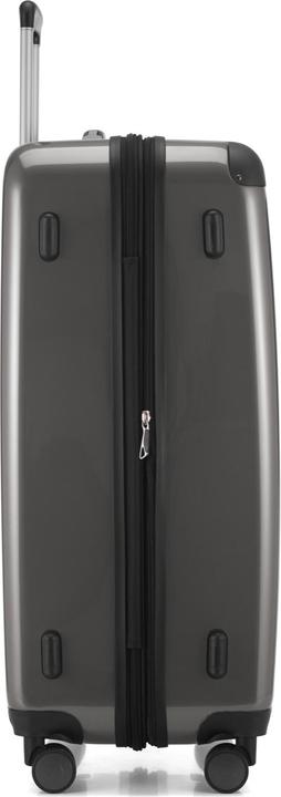 Image du produit Hauptstadtkoffer Alex, Valise rigide avec TSA surface brillante, titane (119 l)