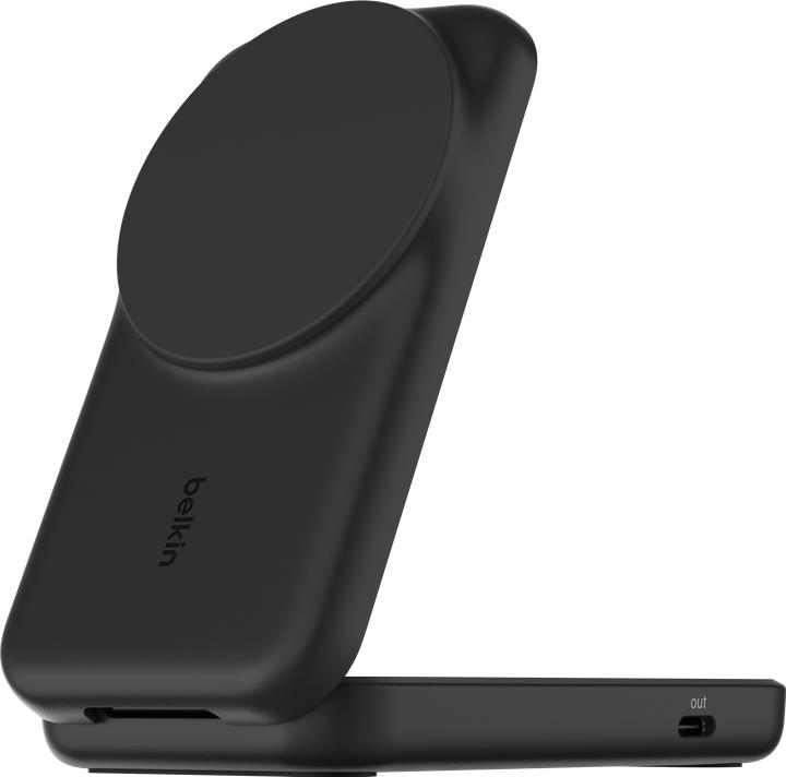 Belkin UltraCharge 2-in-1 Qi2 Ladestation (25 W)