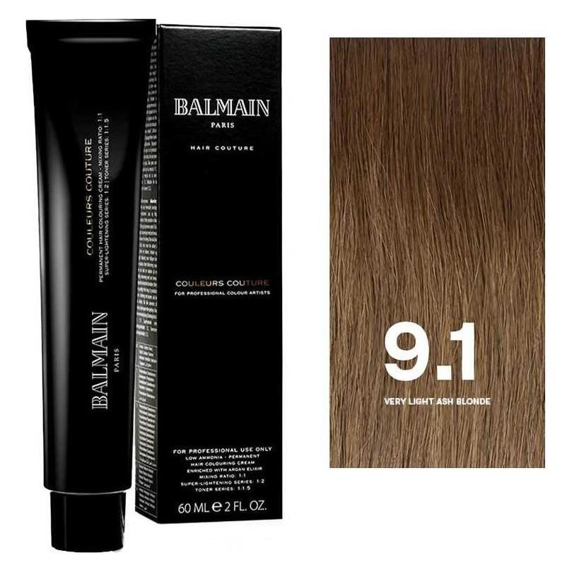 Balmain, Haarkleur, Couleurs Couture Permanente Haarverf (9, 1 Zeer Licht Asblond)