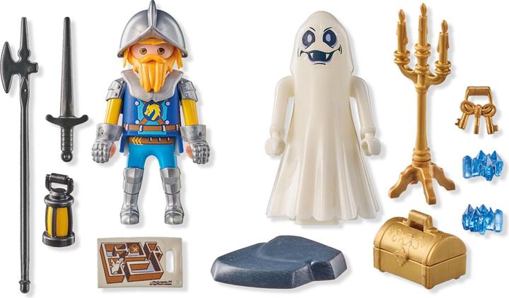 Actual product image Playmobil Castle ghost and knight (71797, Playmobil Novelmore)