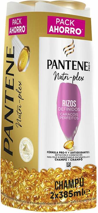 Pantene Defined Curls Shampoo 385ml - 2er-Pack (770 ml, Flüssiges Shampoo)