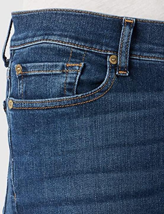 Actual product image 7 For All Mankind Straight Crop Jeans (56)