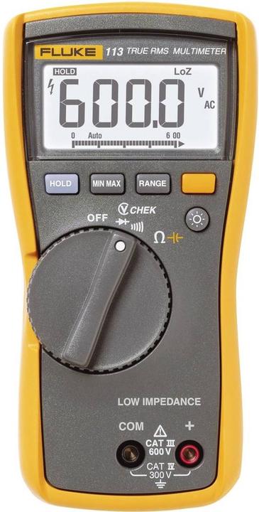 Actual product image Fluke Hand-held multimeter (CAT III 600V)