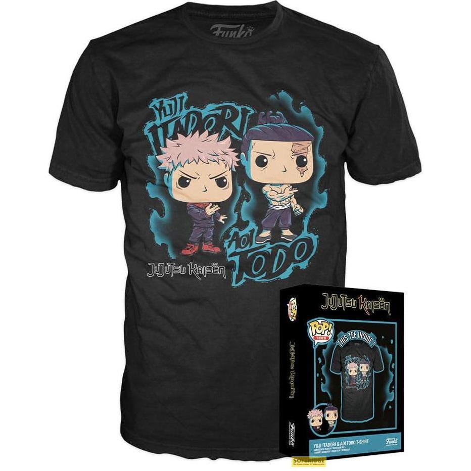 Funko Jujutsu Kaisen Boxed Tee T-Shirt Yuji & Aoi Grösse L