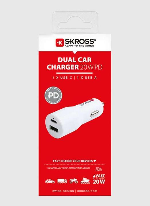 Produktbild Steffen Ladeadapter 1xUSB A+C 12W+20W