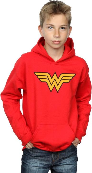 Produktbild Wonder Woman Logo Kapuzenpullover Jungen (140, 146)