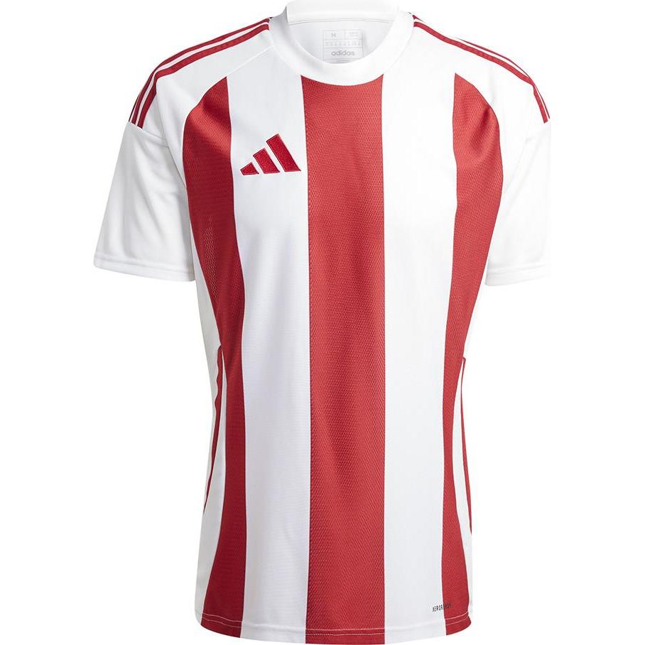 adidas, Herren, Sportshirt, Striped 24 Trikot (XXL), Weiss, XXL